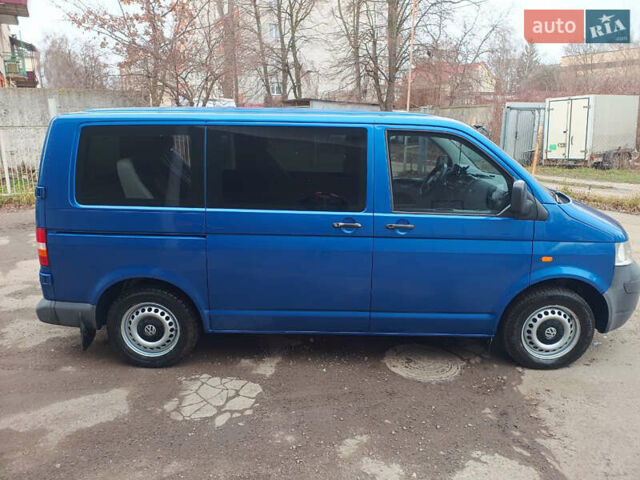 Синий Фольксваген Transporter, объемом двигателя 2.5 л и пробегом 285 тыс. км за 8500 $, фото 11 на Automoto.ua