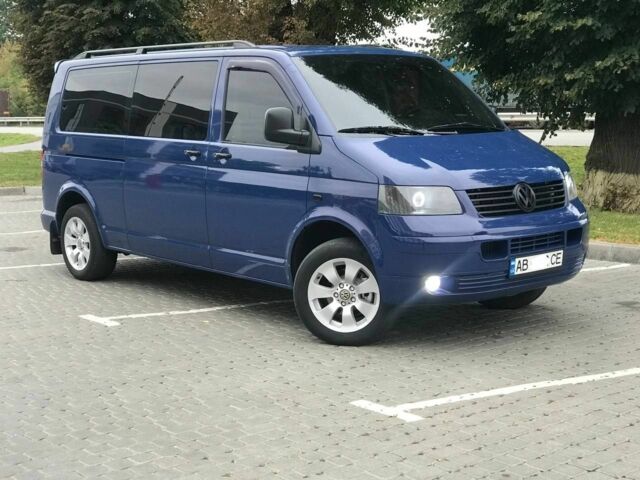 Синий Фольксваген Transporter, объемом двигателя 2 л и пробегом 312 тыс. км за 10500 $, фото 3 на Automoto.ua