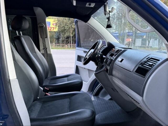 Синий Фольксваген Transporter, объемом двигателя 1.9 л и пробегом 250 тыс. км за 8500 $, фото 7 на Automoto.ua