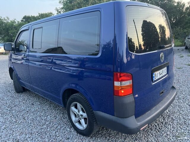 Синий Фольксваген Transporter, объемом двигателя 2.5 л и пробегом 300 тыс. км за 5900 $, фото 7 на Automoto.ua
