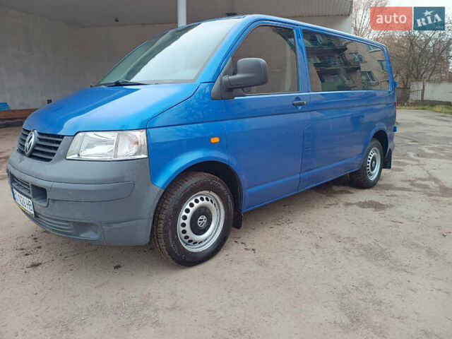 Синий Фольксваген Transporter, объемом двигателя 2.5 л и пробегом 285 тыс. км за 8500 $, фото 8 на Automoto.ua