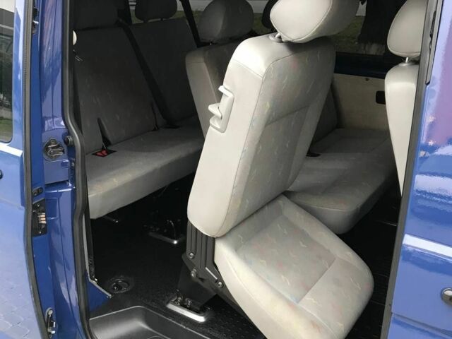 Синий Фольксваген Transporter, объемом двигателя 2 л и пробегом 312 тыс. км за 10500 $, фото 17 на Automoto.ua