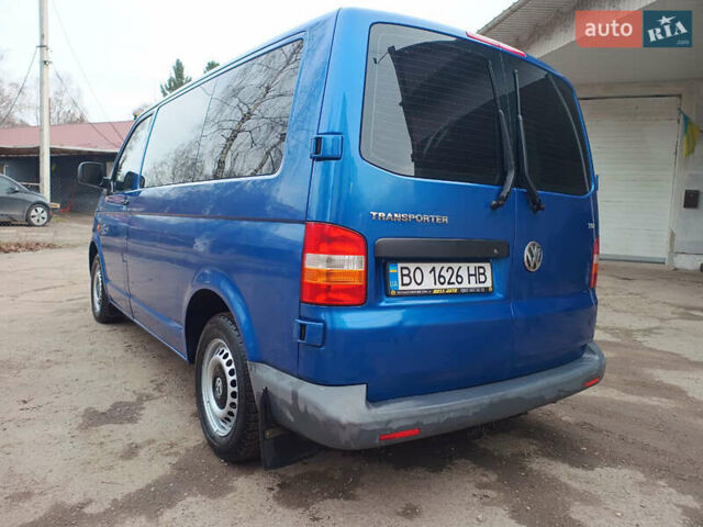 Синий Фольксваген Transporter, объемом двигателя 2.5 л и пробегом 285 тыс. км за 8500 $, фото 14 на Automoto.ua