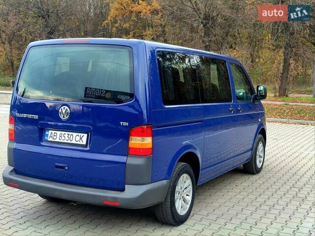 Синій Фольксваген Transporter, об'ємом двигуна 1.9 л та пробігом 234 тис. км за 7950 $, фото 12 на Automoto.ua