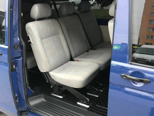 Синий Фольксваген Transporter, объемом двигателя 2 л и пробегом 312 тыс. км за 10500 $, фото 11 на Automoto.ua
