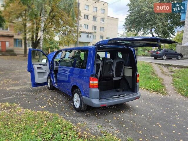 Синій Фольксваген Transporter, об'ємом двигуна 1.9 л та пробігом 234 тис. км за 8350 $, фото 17 на Automoto.ua
