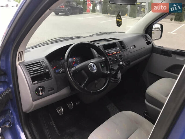 Синій Фольксваген Transporter, об'ємом двигуна 1.98 л та пробігом 412 тис. км за 10900 $, фото 18 на Automoto.ua
