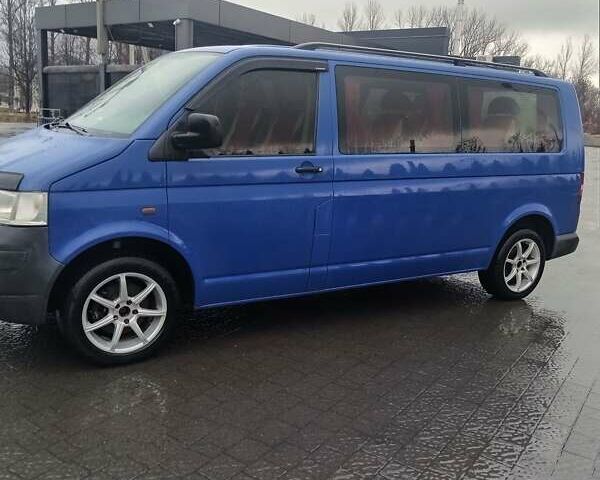 Синий Фольксваген Transporter, объемом двигателя 1.9 л и пробегом 320 тыс. км за 7900 $, фото 19 на Automoto.ua