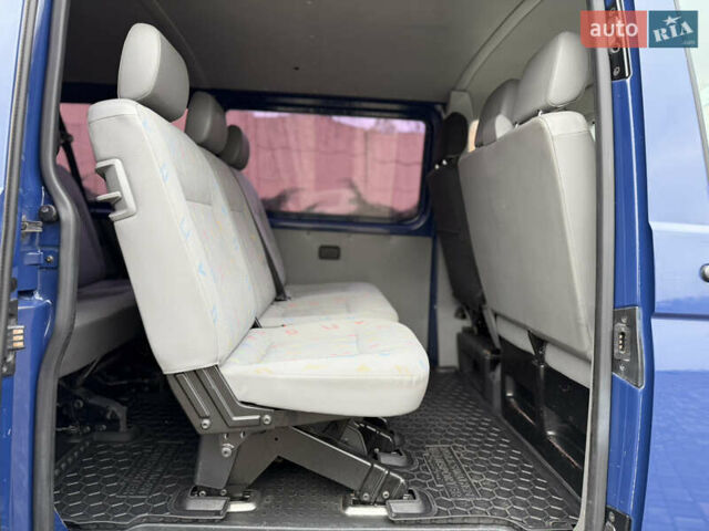 Синий Фольксваген Transporter, объемом двигателя 1.9 л и пробегом 400 тыс. км за 8800 $, фото 60 на Automoto.ua
