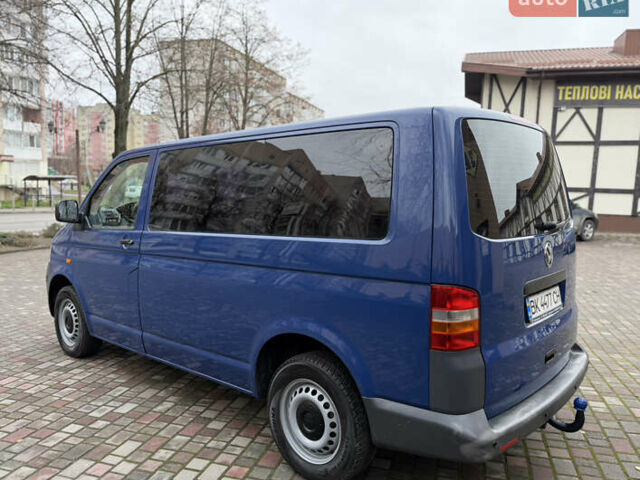 Синий Фольксваген Transporter, объемом двигателя 1.9 л и пробегом 400 тыс. км за 8800 $, фото 36 на Automoto.ua