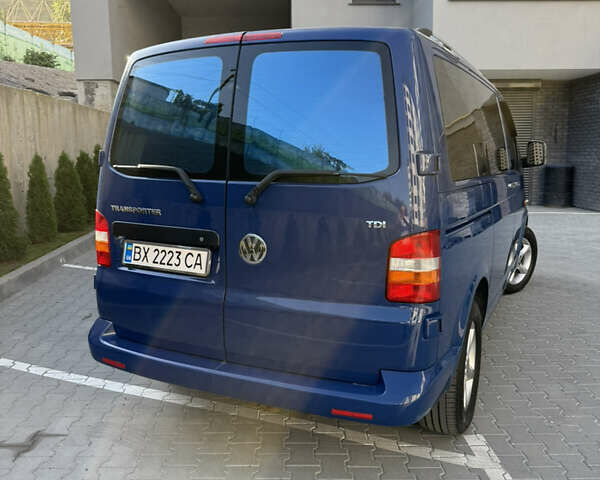 Синій Фольксваген Transporter, об'ємом двигуна 2.46 л та пробігом 210 тис. км за 10800 $, фото 2 на Automoto.ua