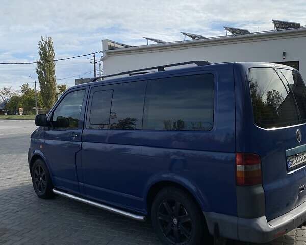 Синий Фольксваген Transporter, объемом двигателя 1.9 л и пробегом 510 тыс. км за 9000 $, фото 16 на Automoto.ua