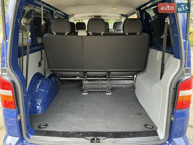 Синий Фольксваген Transporter, объемом двигателя 2.5 л и пробегом 263 тыс. км за 10500 $, фото 55 на Automoto.ua