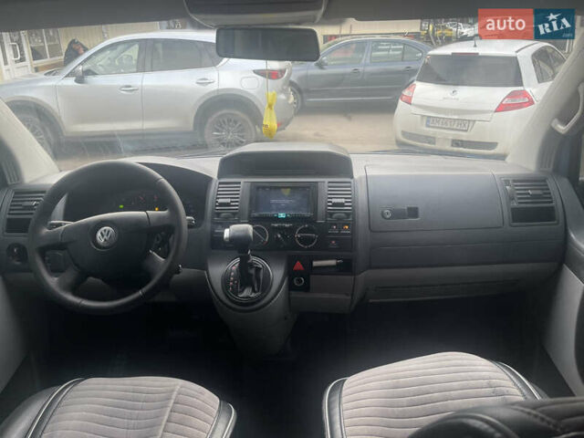 Синий Фольксваген Transporter, объемом двигателя 2.5 л и пробегом 282 тыс. км за 9500 $, фото 9 на Automoto.ua