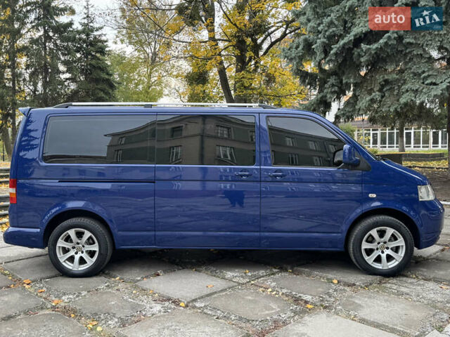 Синий Фольксваген Transporter, объемом двигателя 2.5 л и пробегом 263 тыс. км за 10500 $, фото 5 на Automoto.ua