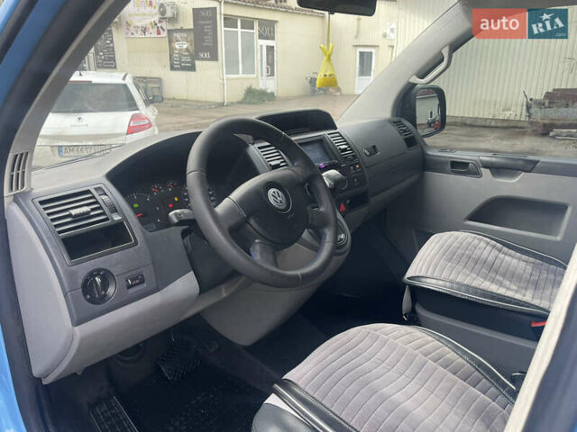Синий Фольксваген Transporter, объемом двигателя 2.5 л и пробегом 282 тыс. км за 9500 $, фото 13 на Automoto.ua