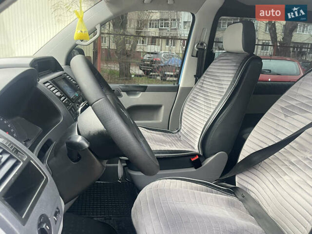 Синий Фольксваген Transporter, объемом двигателя 2.5 л и пробегом 282 тыс. км за 9500 $, фото 14 на Automoto.ua