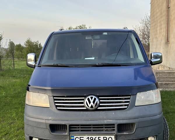 Синий Фольксваген Transporter, объемом двигателя 2.5 л и пробегом 425 тыс. км за 9000 $, фото 1 на Automoto.ua