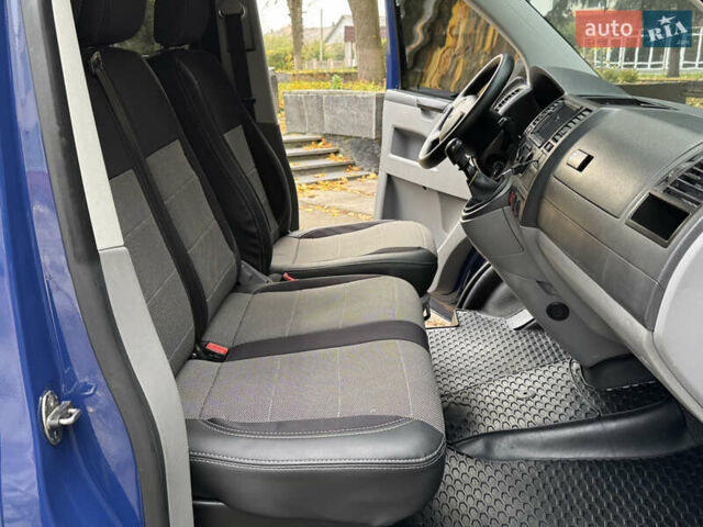 Синий Фольксваген Transporter, объемом двигателя 2.5 л и пробегом 263 тыс. км за 10500 $, фото 40 на Automoto.ua