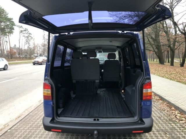 Синий Фольксваген Transporter, объемом двигателя 2.5 л и пробегом 327 тыс. км за 9900 $, фото 18 на Automoto.ua