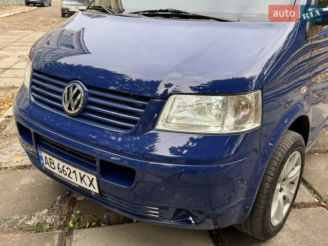 Синий Фольксваген Transporter, объемом двигателя 2.5 л и пробегом 263 тыс. км за 10500 $, фото 8 на Automoto.ua