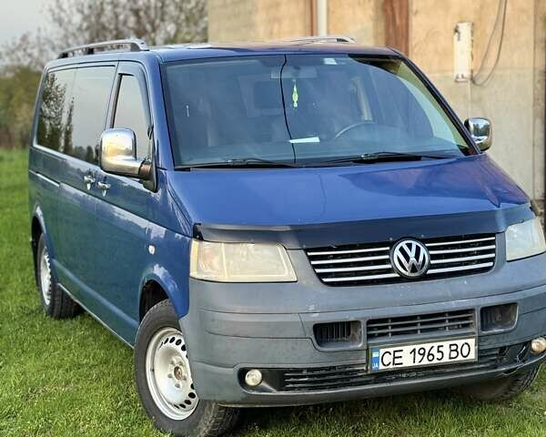 Синий Фольксваген Transporter, объемом двигателя 2.5 л и пробегом 425 тыс. км за 9000 $, фото 3 на Automoto.ua