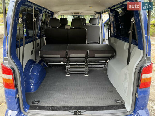 Синий Фольксваген Transporter, объемом двигателя 2.5 л и пробегом 263 тыс. км за 10500 $, фото 58 на Automoto.ua