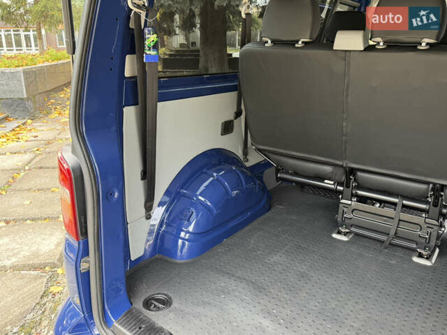 Синий Фольксваген Transporter, объемом двигателя 2.5 л и пробегом 263 тыс. км за 10500 $, фото 56 на Automoto.ua