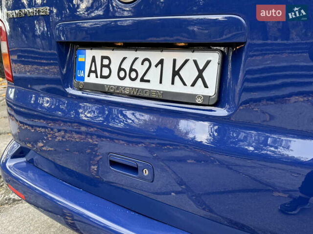 Синий Фольксваген Transporter, объемом двигателя 2.5 л и пробегом 263 тыс. км за 10500 $, фото 13 на Automoto.ua