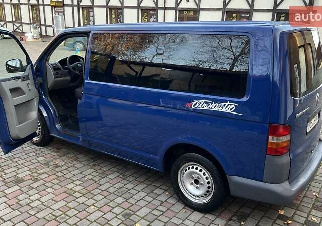 Синий Фольксваген Transporter, объемом двигателя 1.9 л и пробегом 285 тыс. км за 8450 $, фото 24 на Automoto.ua