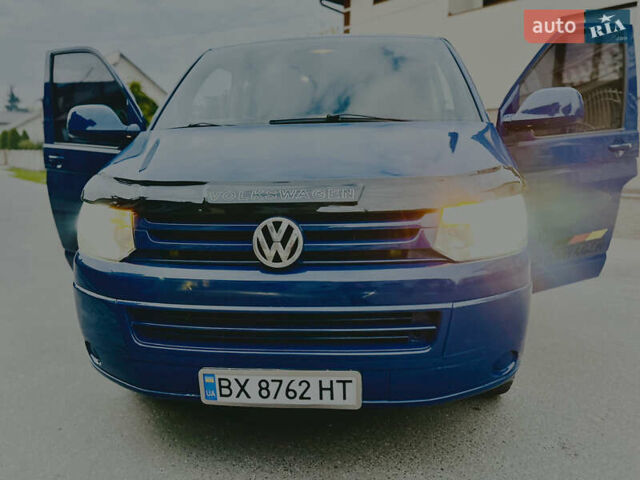 Синий Фольксваген Transporter, объемом двигателя 2 л и пробегом 297 тыс. км за 11700 $, фото 43 на Automoto.ua