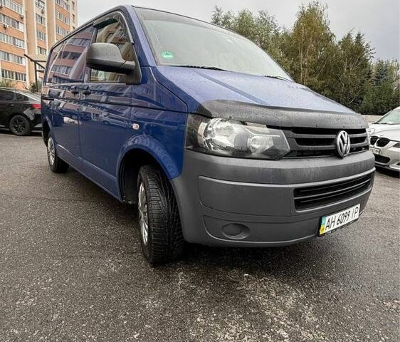 Синий Фольксваген Transporter, объемом двигателя 2 л и пробегом 229 тыс. км за 10900 $, фото 1 на Automoto.ua