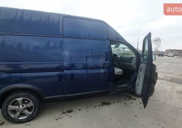 Синий Фольксваген Transporter, объемом двигателя 2 л и пробегом 202 тыс. км за 17499 $, фото 10 на Automoto.ua