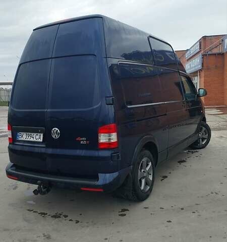 Синий Фольксваген Transporter, объемом двигателя 2 л и пробегом 202 тыс. км за 17499 $, фото 5 на Automoto.ua