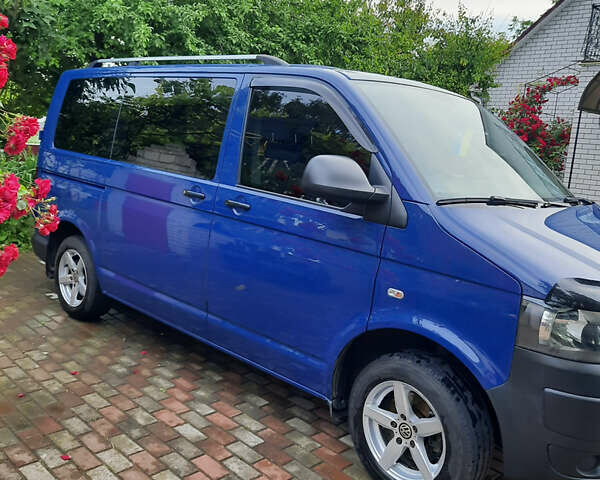 Синий Фольксваген Transporter, объемом двигателя 2 л и пробегом 255 тыс. км за 16500 $, фото 1 на Automoto.ua