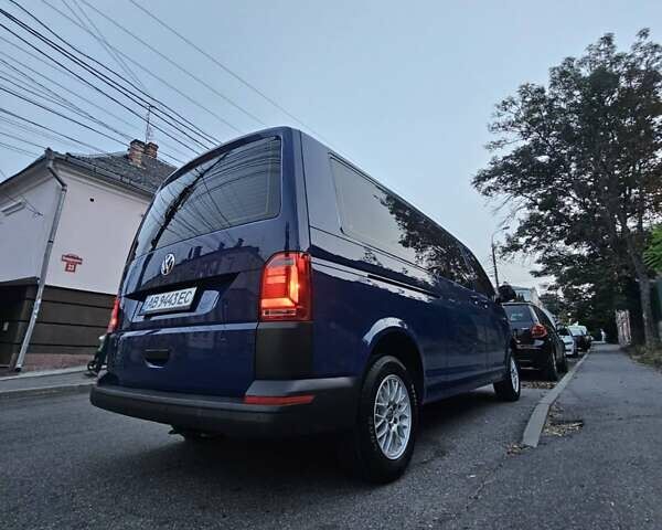 Синий Фольксваген Transporter, объемом двигателя 2 л и пробегом 230 тыс. км за 24600 $, фото 7 на Automoto.ua