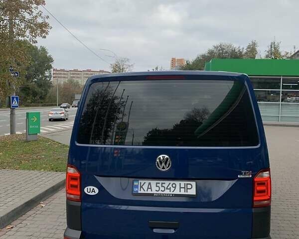Синий Фольксваген Transporter, объемом двигателя 2 л и пробегом 251 тыс. км за 19900 $, фото 7 на Automoto.ua