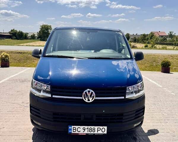 Синий Фольксваген Transporter, объемом двигателя 1.97 л и пробегом 198 тыс. км за 24999 $, фото 1 на Automoto.ua