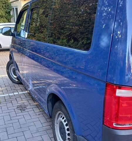 Синий Фольксваген Transporter, объемом двигателя 2 л и пробегом 218 тыс. км за 25500 $, фото 3 на Automoto.ua