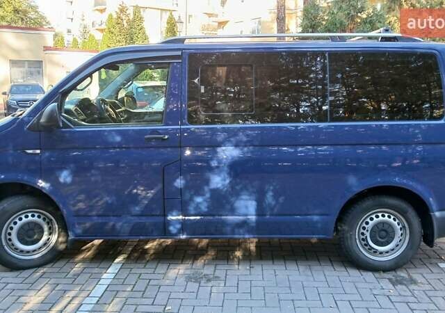Синий Фольксваген Transporter, объемом двигателя 2 л и пробегом 218 тыс. км за 25500 $, фото 4 на Automoto.ua