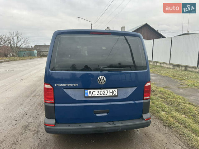 Синий Фольксваген Transporter, объемом двигателя 2 л и пробегом 124 тыс. км за 27800 $, фото 1 на Automoto.ua