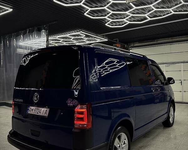 Синий Фольксваген Transporter, объемом двигателя 2 л и пробегом 230 тыс. км за 27500 $, фото 6 на Automoto.ua