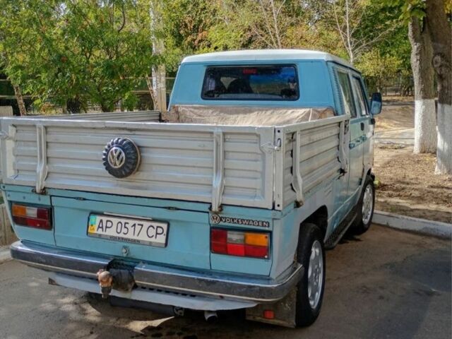 Синий Фольксваген Transporter, объемом двигателя 1.6 л и пробегом 300 тыс. км за 3500 $, фото 2 на Automoto.ua