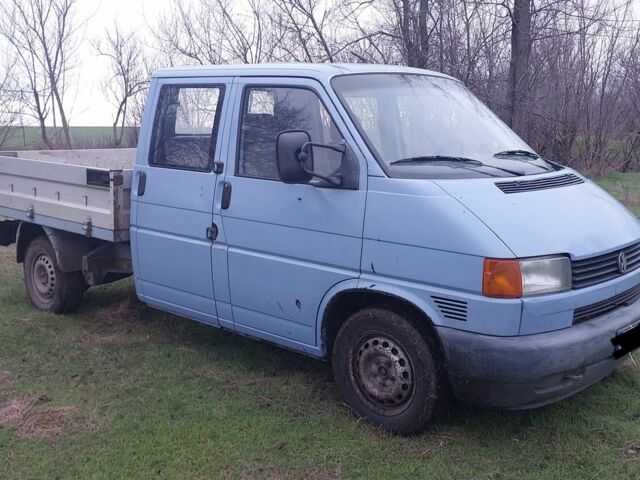 Синий Фольксваген Transporter, объемом двигателя 2.5 л и пробегом 344 тыс. км за 4250 $, фото 1 на Automoto.ua