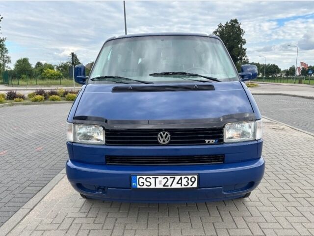 Синий Фольксваген Transporter, объемом двигателя 2.5 л и пробегом 230 тыс. км за 2650 $, фото 1 на Automoto.ua