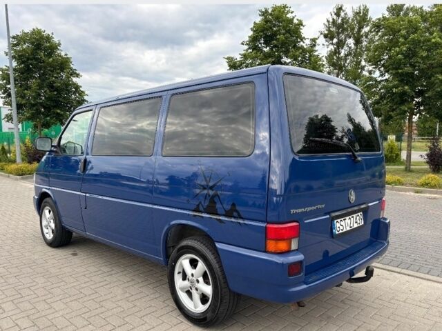 Синий Фольксваген Transporter, объемом двигателя 2.5 л и пробегом 230 тыс. км за 2650 $, фото 5 на Automoto.ua