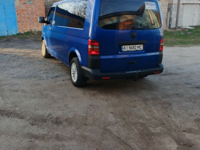 Синий Фольксваген Transporter, объемом двигателя 2.5 л и пробегом 580 тыс. км за 7300 $, фото 8 на Automoto.ua
