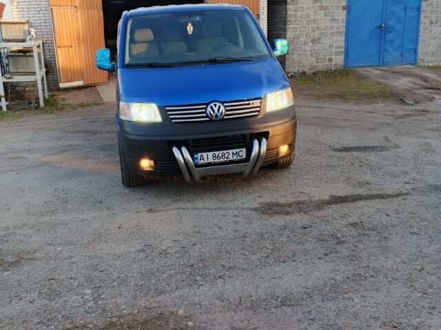 Синий Фольксваген Transporter, объемом двигателя 2.5 л и пробегом 580 тыс. км за 7300 $, фото 5 на Automoto.ua