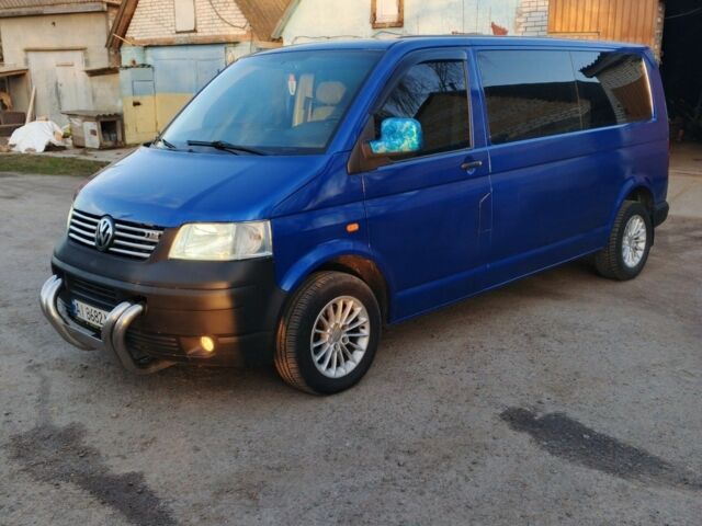 Синий Фольксваген Transporter, объемом двигателя 2.5 л и пробегом 580 тыс. км за 7300 $, фото 9 на Automoto.ua