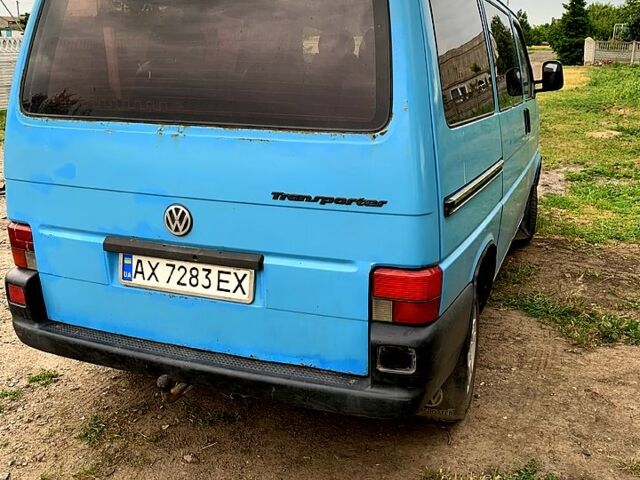 Синий Фольксваген Transporter, объемом двигателя 1.9 л и пробегом 400 тыс. км за 3000 $, фото 8 на Automoto.ua